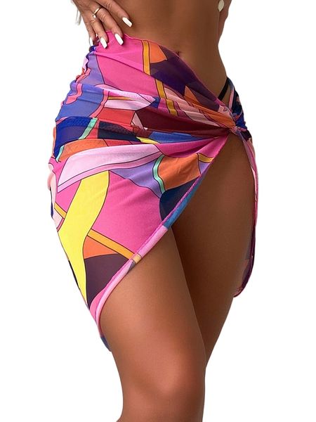 random allover print mesh twist asymmetrical hem cover up 11ro#, White;black
random allover print mesh twist asymmetrical hem cover up 11ro#, White;black