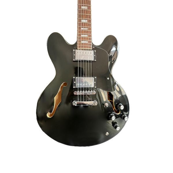 guitar factory direct semi hollow version quitarra es 335 model rosewood fingerboard chrome hardware
guitar factory direct semi hollow version quitarra es 335 model rosewood fingerboard chrome hardware