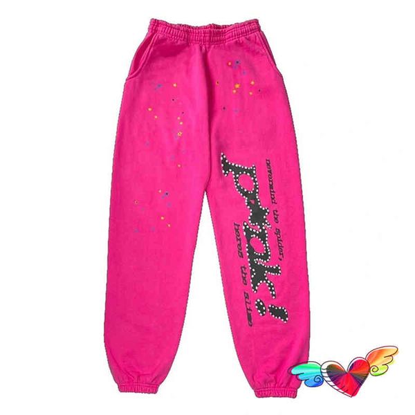 2022 pink spider 555555 sweatpants men women 1:1 web sp5der 555555 pants foam print drawstring terry trousers, Black
2022 pink spider 555555 sweatpants men women 1:1 web sp5der 555555 pants foam print drawstring terry trousers, Black