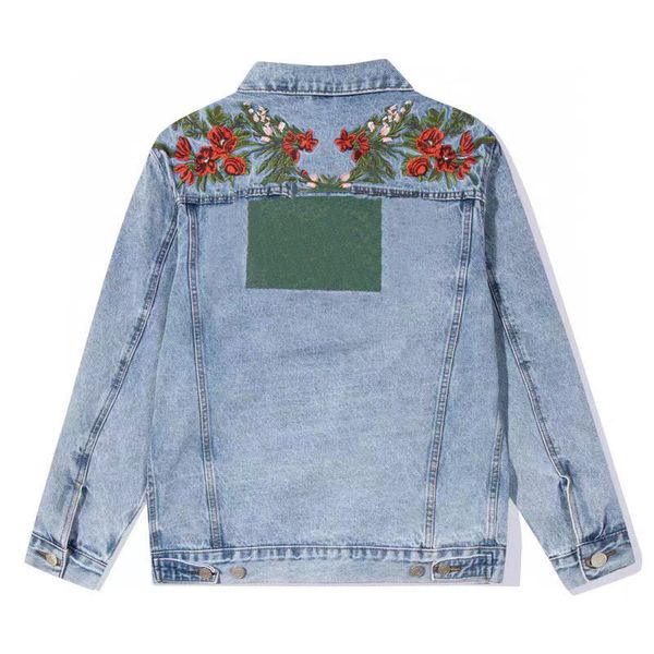 fashion designer mens jacket denim jackets lapel blue men embroidery rose lettered print womens coat classic versatile sports casual man coa, Black;brown
fashion designer mens jacket denim jackets lapel blue men embroidery rose lettered print womens coat classic versatile sports casual man coa, Black;brown