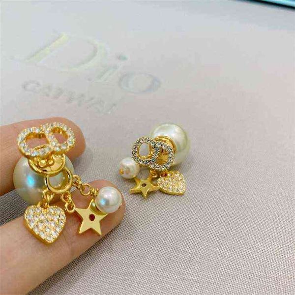 50% off online 2022 new pearl love two earrings fashion temperament sweet earrings girl, Golden
50% off online 2022 new pearl love two earrings fashion temperament sweet earrings girl, Golden