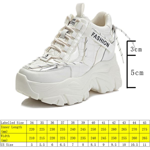 2022 women casual shoe genuine leather 8cm platform wedge sneakers chunky shoes women fashion sneakers spring summer shoes, Black;yellow
2022 women casual shoe genuine leather 8cm platform wedge sneakers chunky shoes women fashion sneakers spring summer shoes, Black;yellow