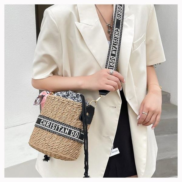 30% off sitewide 2022 luxury bags luxury accessories personalized straw women's summer simple ribbon decorative bucket
30% off sitewide 2022 luxury bags luxury accessories personalized straw women's summer simple ribbon decorative bucket
