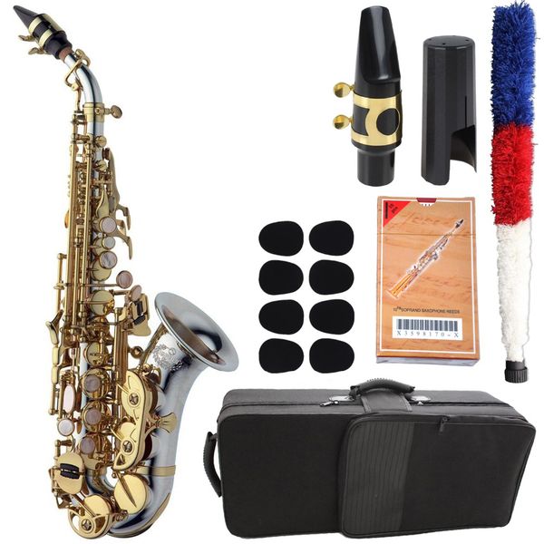 soprano saxophone nt-sc9937 nickel silver brass sax mouthpiece patches pads reeds bend neck
soprano saxophone nt-sc9937 nickel silver brass sax mouthpiece patches pads reeds bend neck