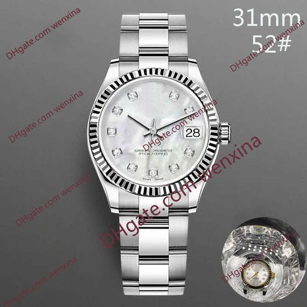 womens luxury watch stainless steel high precision automatic machine movement steel bracelet. waterproof watches .the 31mm diamond dial jubi, Slivery;brown
womens luxury watch stainless steel high precision automatic machine movement steel bracelet. waterproof watches .the 31mm diamond dial jubi, Slivery;brown