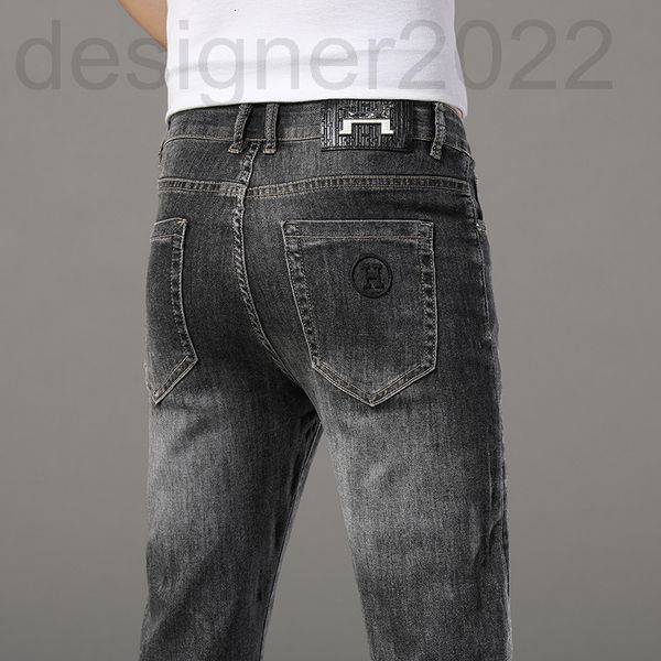 men's jeans designer summer thin jeans men's cotton korean version small foot slim international brand h emma grey xbh2, Blue
men's jeans designer summer thin jeans men's cotton korean version small foot slim international brand h emma grey xbh2, Blue