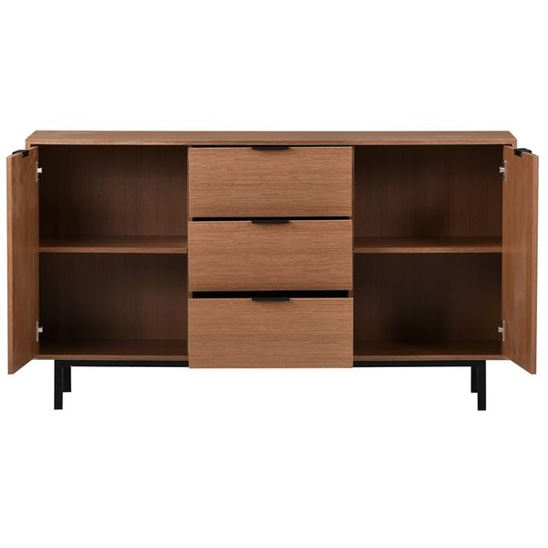 dining room furniture contemporary style sideboard particleboard with wood grain stickers large storage space
dining room furniture contemporary style sideboard particleboard with wood grain stickers large storage space