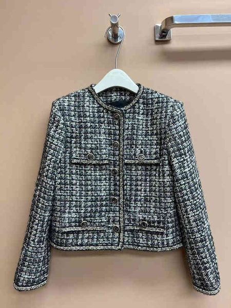 women's jackets spring 2022 versatile tweed single breasted crew neck short multi pocket gold plaid coat for women 9p7i, Black;brown
women's jackets spring 2022 versatile tweed single breasted crew neck short multi pocket gold plaid coat for women 9p7i, Black;brown