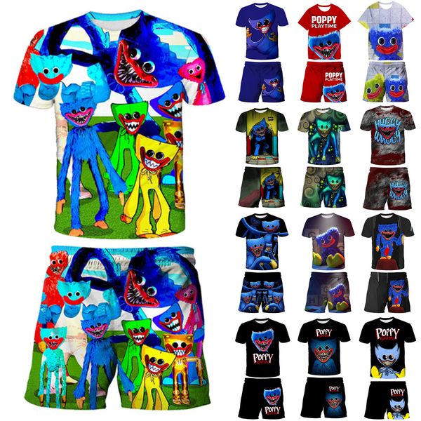designer t-shirts digital print summer kids clothing t-shirts shorts poppy's playtime, Blue
designer t-shirts digital print summer kids clothing t-shirts shorts poppy's playtime, Blue