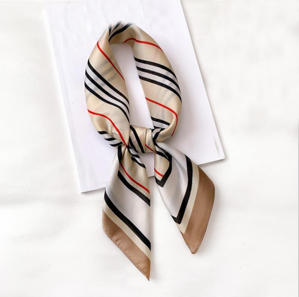 women multifunction polyester silk scarf elegant stripes printed casual satin small square wraps head scarves hijab 70x70cm, Blue;gray
women multifunction polyester silk scarf elegant stripes printed casual satin small square wraps head scarves hijab 70x70cm, Blue;gray