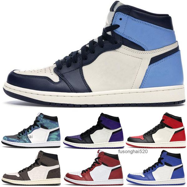 2022 classic original jumpman 1s basketball shoes 1 men's turbo green hyper royal unc dark mocha obsidian tie dye court purple bred toe, Black
2022 classic original jumpman 1s basketball shoes 1 men's turbo green hyper royal unc dark mocha obsidian tie dye court purple bred toe, Black