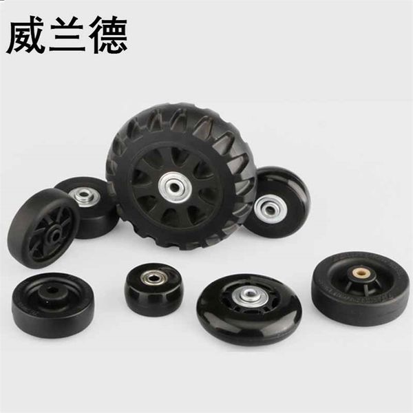 traveling luggage wheels repair suitcase accessories fashion universal wheels replacement 360 spinner luggage casters 220521, Black
traveling luggage wheels repair suitcase accessories fashion universal wheels replacement 360 spinner luggage casters 220521, Black