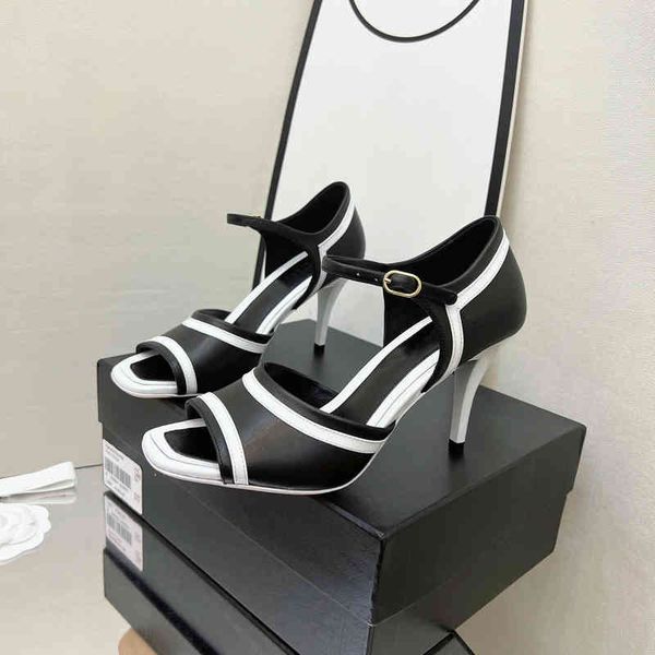 sandals women's shoes genuine leather sandals super high heel sewing pumps designer open-toes buckle strap summer, Black
sandals women's shoes genuine leather sandals super high heel sewing pumps designer open-toes buckle strap summer, Black