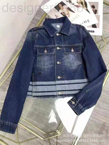 women's jackets designer d family correct version 21 autumn and winter women's color blocking embroidery denim jacket nanyou quali, Black;brown
women's jackets designer d family correct version 21 autumn and winter women's color blocking embroidery denim jacket nanyou quali, Black;brown
