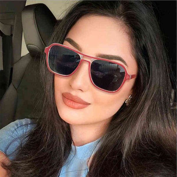 sunglasses trendy women's square retro double bridges goggle sun glasses female vintage oversized red big shades uv400 220321, White;black
sunglasses trendy women's square retro double bridges goggle sun glasses female vintage oversized red big shades uv400 220321, White;black