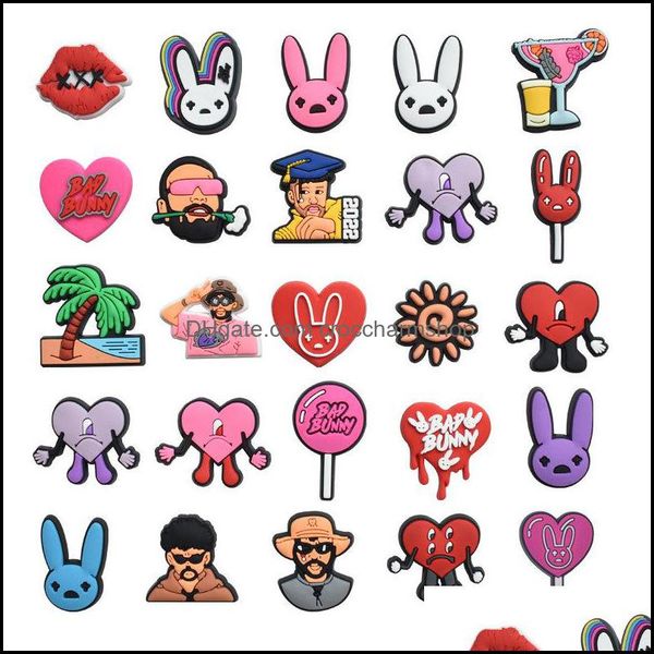 shoe parts accessories shoes wholesale cute pvc bunny croc charms decoration buckle clog pins buttons charm drop delivery mix randomly, White;pink
shoe parts accessories shoes wholesale cute pvc bunny croc charms decoration buckle clog pins buttons charm drop delivery mix randomly, White;pink