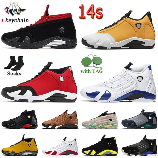 with socks 2022 jumpman 14 14s mens basketball shoes fashion designer sneakers ginger alternate thunder particle grey gym red lipstick hyper, White;red
with socks 2022 jumpman 14 14s mens basketball shoes fashion designer sneakers ginger alternate thunder particle grey gym red lipstick hyper, White;red