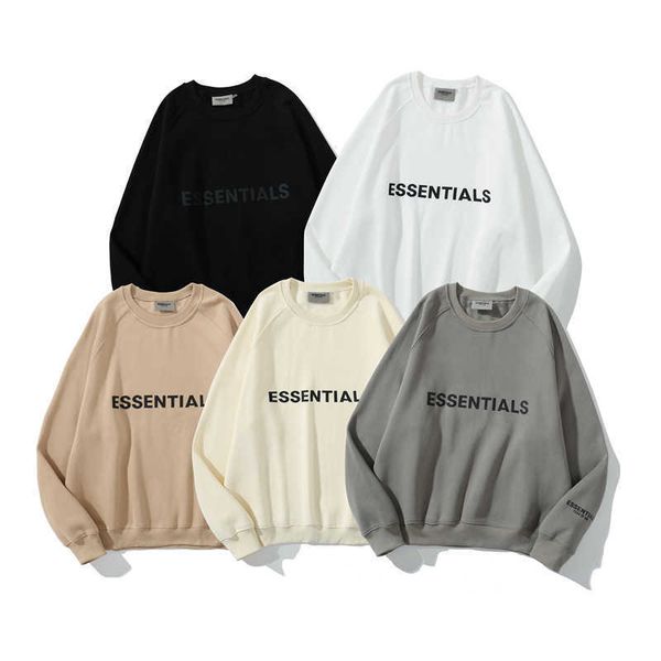 men's and women's high street brand ess hoodies sweatshirts double line letter round neck long sleeve sweater loose trend high qua, Black
men's and women's high street brand ess hoodies sweatshirts double line letter round neck long sleeve sweater loose trend high qua, Black