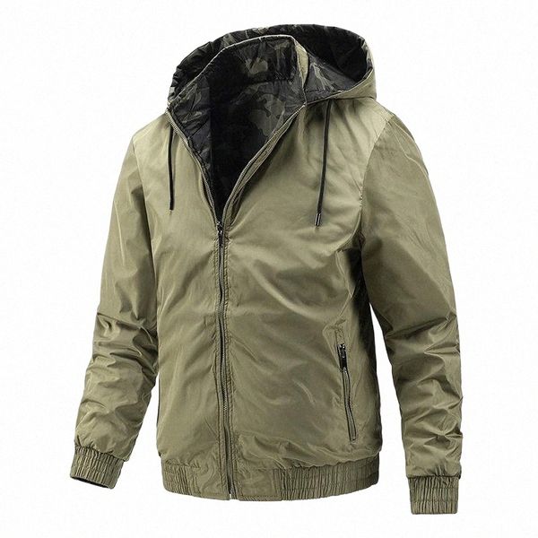 men's jackets casual hooded jacket men spring autumn solid color slim sports bomber coat male reverse camouflage tactical outdoor overc, Black;brown
men's jackets casual hooded jacket men spring autumn solid color slim sports bomber coat male reverse camouflage tactical outdoor overc, Black;brown