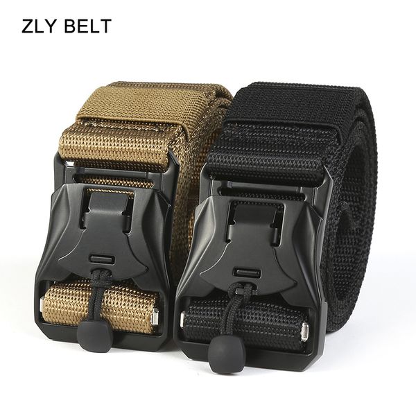 zly arrival tactical belt men women nylon canvas material plastic buckle quality hiking travel casual style 220411, Black;brown
zly arrival tactical belt men women nylon canvas material plastic buckle quality hiking travel casual style 220411, Black;brown