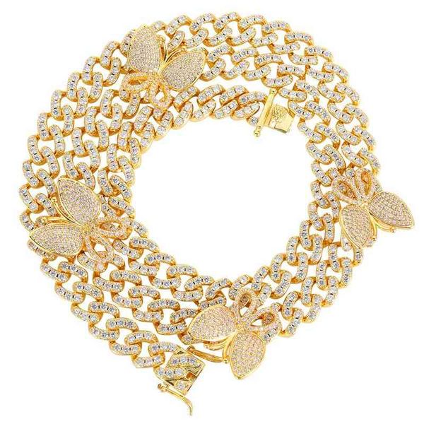 cross-border hip hop diamond butterfly cuban necklace inlaid zircon clavicle chain european and american popular o, Silver
cross-border hip hop diamond butterfly cuban necklace inlaid zircon clavicle chain european and american popular o, Silver