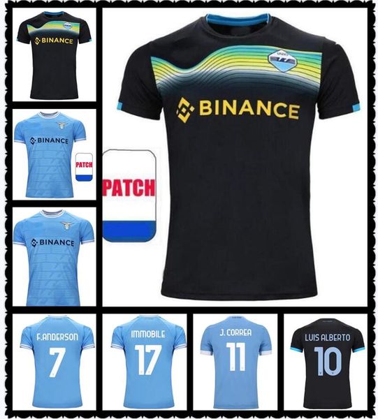 22 23 lazio soccer jerseys home away third 2022 2023 f. anderson pedro football shirt luis alberto j.correa sergej lazzari zaccagni men kits, Black;yellow
22 23 lazio soccer jerseys home away third 2022 2023 f. anderson pedro football shirt luis alberto j.correa sergej lazzari zaccagni men kits, Black;yellow