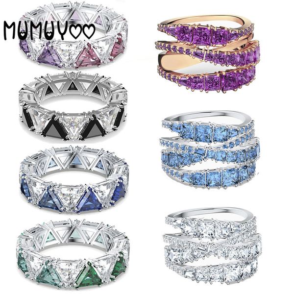 swa fashion ring jewelry charms spiral twist series crystal ring romantic gift for women with multi-layer ring 220408, Slivery;golden
swa fashion ring jewelry charms spiral twist series crystal ring romantic gift for women with multi-layer ring 220408, Slivery;golden