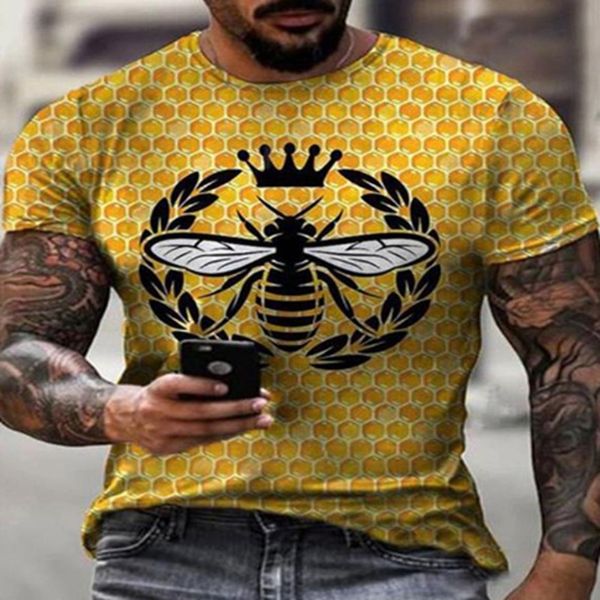 sell bee pattern 3d printed t-shirt visual impact party shirt punk gothic round neck high-quality american muscle style short sleeves, Black;green
sell bee pattern 3d printed t-shirt visual impact party shirt punk gothic round neck high-quality american muscle style short sleeves, Black;green