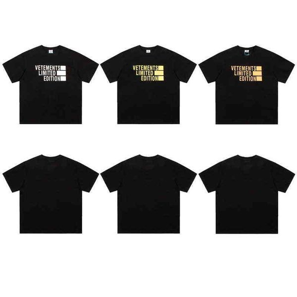 vetements summer items designer spoof big t-shirt couple short sleeved shirt, White;black
vetements summer items designer spoof big t-shirt couple short sleeved shirt, White;black
