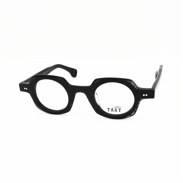 james tart 233 optical eyeglasses for retro style anti-blue light lens plate full frame with box, White;black
james tart 233 optical eyeglasses for retro style anti-blue light lens plate full frame with box, White;black