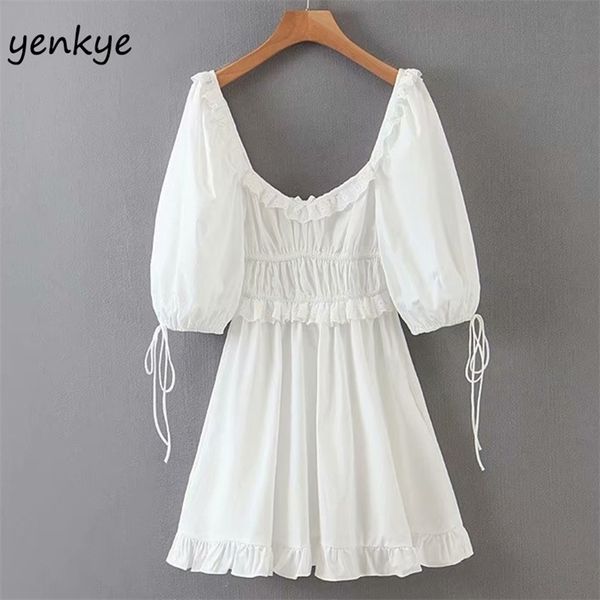 lace trims elegant white dress women lantern sleeve square neck a line mini summer party dresses short vestido ljpz9268 210322, Black;gray
lace trims elegant white dress women lantern sleeve square neck a line mini summer party dresses short vestido ljpz9268 210322, Black;gray