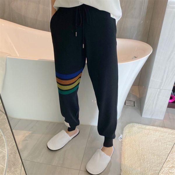71% off 2022 summer new trendy men's and women's clothing pants ice silk color bar college style loose knitted casual leggings, White;black
71% off 2022 summer new trendy men's and women's clothing pants ice silk color bar college style loose knitted casual leggings, White;black