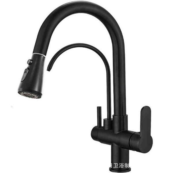 kitchen faucets brass paint black pull-out kitchen sink and cold faucet double handle direct drinking water tap yotg
kitchen faucets brass paint black pull-out kitchen sink and cold faucet double handle direct drinking water tap yotg