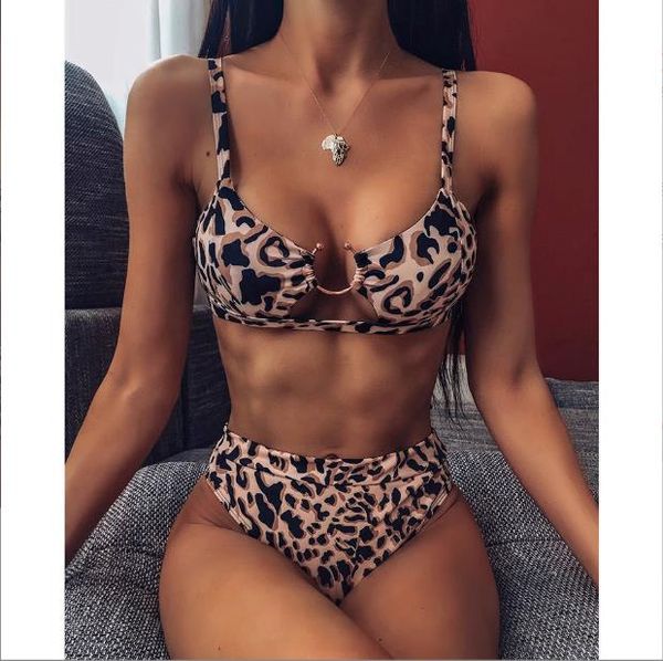 leopard snake print foreign trade bikini swimsuit europe and the united states high waist multicolor double-sided bikini, White;black
leopard snake print foreign trade bikini swimsuit europe and the united states high waist multicolor double-sided bikini, White;black