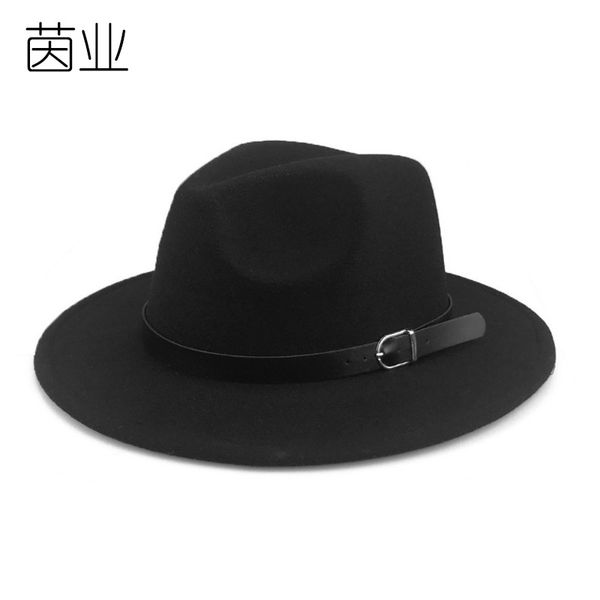 cross-border selling autumn and winter woolen hat retro men and women gentleman fedora hat imitation wool felt hats big brim hat, Blue;gray
cross-border selling autumn and winter woolen hat retro men and women gentleman fedora hat imitation wool felt hats big brim hat, Blue;gray