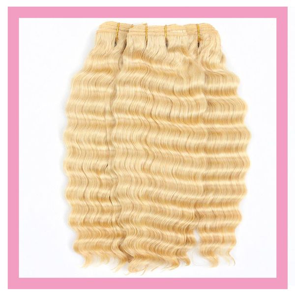peruvian human hair extensions blonde 3 bundles deep wave kinky curly water wave 613# double wefts products 10-40inch, Black
peruvian human hair extensions blonde 3 bundles deep wave kinky curly water wave 613# double wefts products 10-40inch, Black