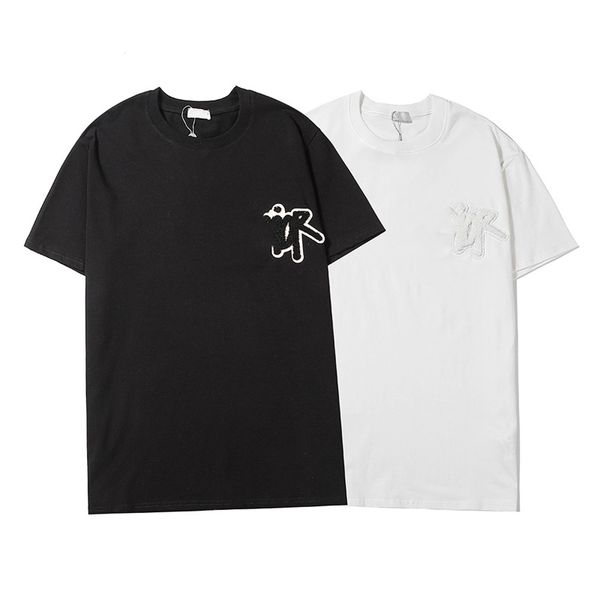 designer tide t-shirt chest letters laminated printing short sleeve high street loose oversized casual t-shirt 100% cotton men's and wo, White;black
designer tide t-shirt chest letters laminated printing short sleeve high street loose oversized casual t-shirt 100% cotton men's and wo, White;black
