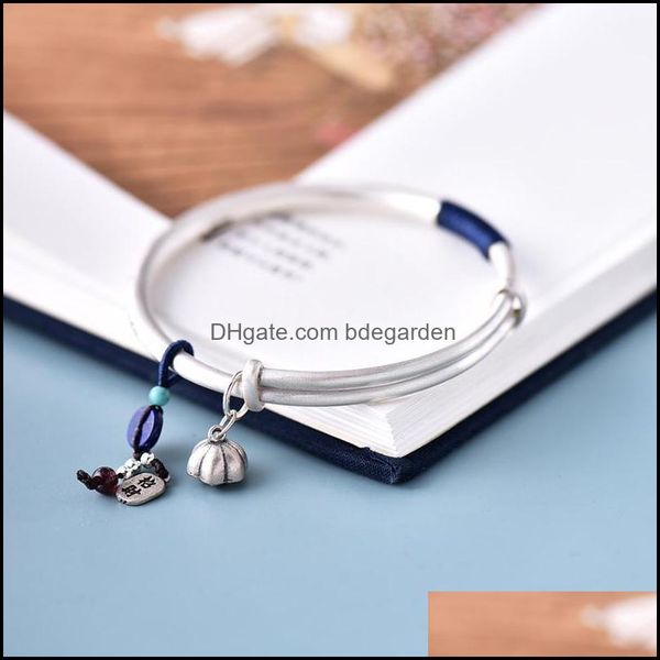 bangle sier color xiangyun bracelet female retro ethnic original young ancient ladies accessories jewelrybangle drop delive bdegarden dhyol, Black
bangle sier color xiangyun bracelet female retro ethnic original young ancient ladies accessories jewelrybangle drop delive bdegarden dhyol, Black