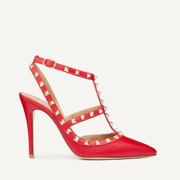 women pumps wedding shoes woman high heels sandal nude fashion ankle straps rivets shoes high heels bridal shoes slingbacks, Black
women pumps wedding shoes woman high heels sandal nude fashion ankle straps rivets shoes high heels bridal shoes slingbacks, Black