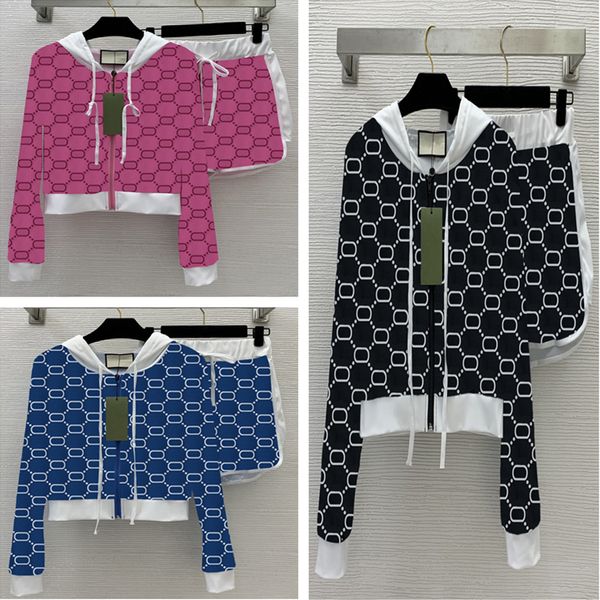 womens tracksuits designer letter print hooded jackets shorts sports suits summer fashion casual running short pant, Gray
womens tracksuits designer letter print hooded jackets shorts sports suits summer fashion casual running short pant, Gray
