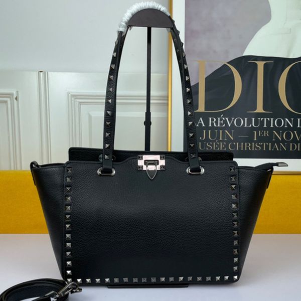 design heavy craft rivet leather shopping bag ladies new handbag large capacity multifunctional fashion ins versatile diagonal shoulder bag
design heavy craft rivet leather shopping bag ladies new handbag large capacity multifunctional fashion ins versatile diagonal shoulder bag