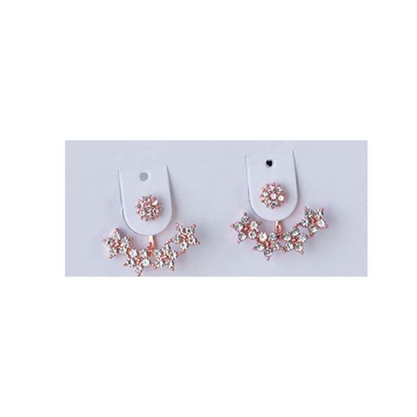 stud korean star set diamond earrings can be split design simple fashion style earrings, Golden;silver
stud korean star set diamond earrings can be split design simple fashion style earrings, Golden;silver