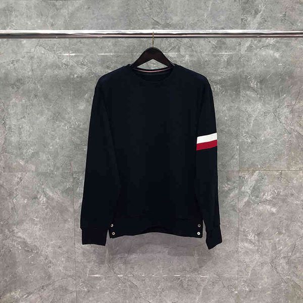 tb tnom men's sweatshirt autumn winter hoodies clothing fashion brand cotton red and white stripe sweatshirts pullovers coats, Black
tb tnom men's sweatshirt autumn winter hoodies clothing fashion brand cotton red and white stripe sweatshirts pullovers coats, Black