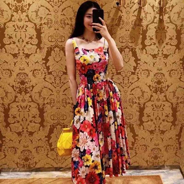 casual dresses european and american y version summer dress du jia hundred flower printed cotton suspender large swing long with pocket, Black;gray
casual dresses european and american y version summer dress du jia hundred flower printed cotton suspender large swing long with pocket, Black;gray