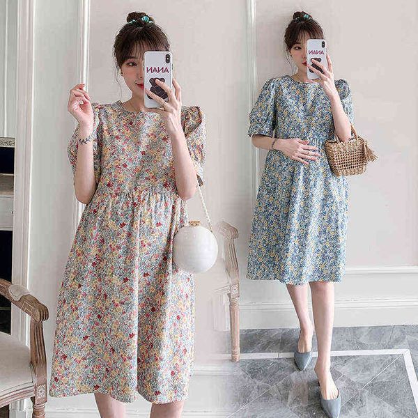 maternity dress summer crew neck printing short sleeve elegant pregnancy dress casual loose women clothes fashion floral dress g220309, White
maternity dress summer crew neck printing short sleeve elegant pregnancy dress casual loose women clothes fashion floral dress g220309, White