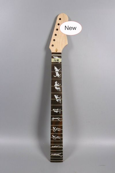 new guitar neck 22 fret 25.5 inch maple rosewood fretboard man wolf inlay bolt on-
new guitar neck 22 fret 25.5 inch maple rosewood fretboard man wolf inlay bolt on-