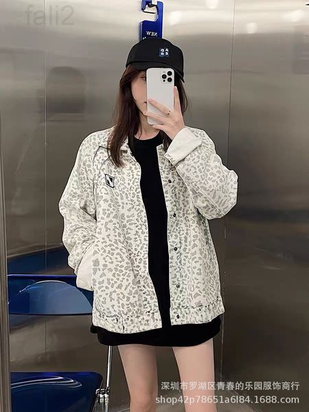 women's leather & faux designer pair we11done 21ss new leopard print men's and women's fashion jacket well denim, Black
women's leather & faux designer pair we11done 21ss new leopard print men's and women's fashion jacket well denim, Black