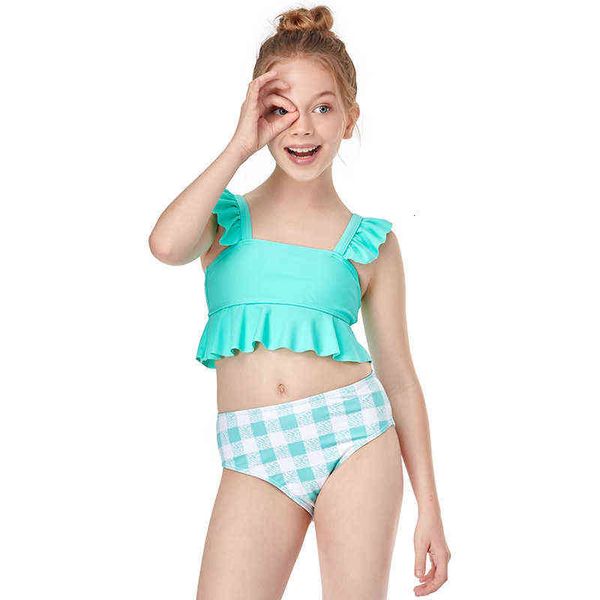 designer women's girls' small ruffle split swimsuit children's bikini, White;black
designer women's girls' small ruffle split swimsuit children's bikini, White;black