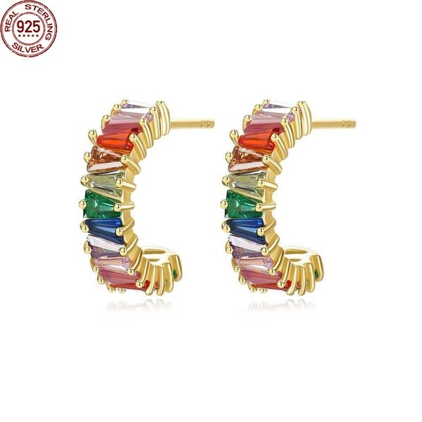 new arrival stud earrings 925 sterling silver rainbow color gemstone fine jewelry for women dating birthday christmas gifts orecchini, Golden;silver
new arrival stud earrings 925 sterling silver rainbow color gemstone fine jewelry for women dating birthday christmas gifts orecchini, Golden;silver