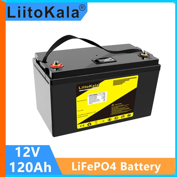 liitokala 12.8v 100ah 120ah lifepo4 battery pack 12v rechargeable lithium iron phosphate solar tools golf cart outdoor power supply
liitokala 12.8v 100ah 120ah lifepo4 battery pack 12v rechargeable lithium iron phosphate solar tools golf cart outdoor power supply